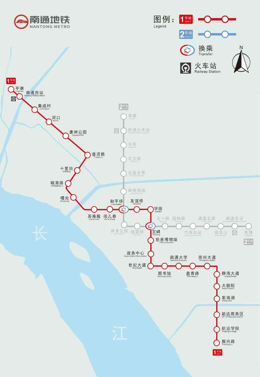 沪上毅圆参建的南通1号线开始试运行